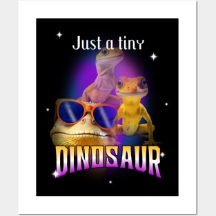 Just a tiny dinosaur Posters and Art